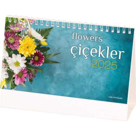 AMT-05-TB - Çiçekler Masa Takvimi