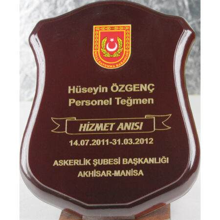 BK-75 - Ahşap Plaket