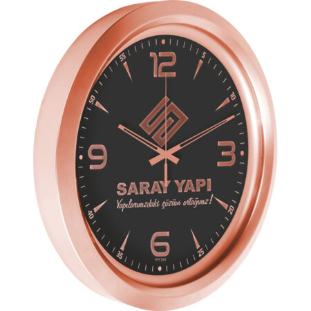 V30-743-B - Metalize Duvar Saati