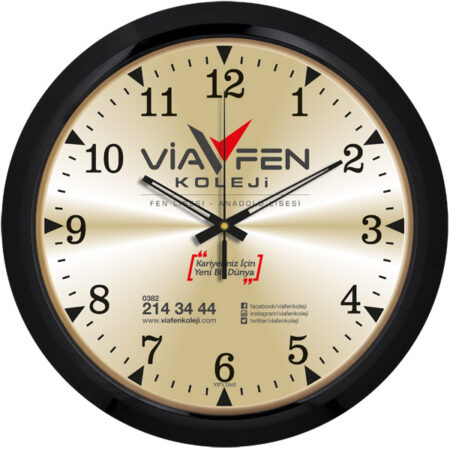 V30-506-SMZ - Plastik Duvar Saati