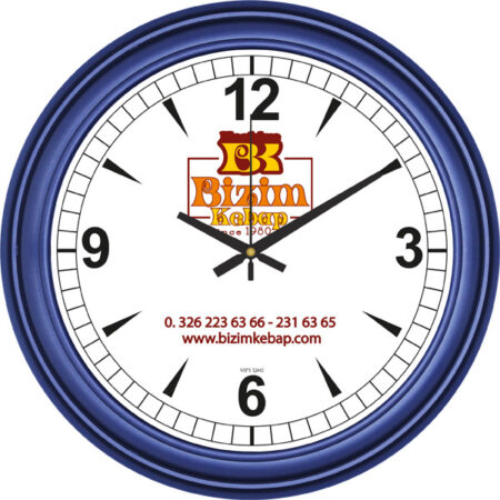 V30-523-L - Plastik Duvar Saati